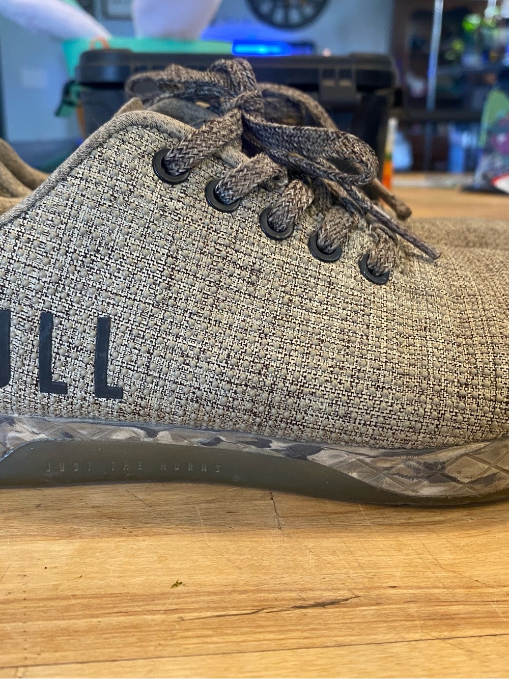 NOBULL Tan Knit Athletic Trainer